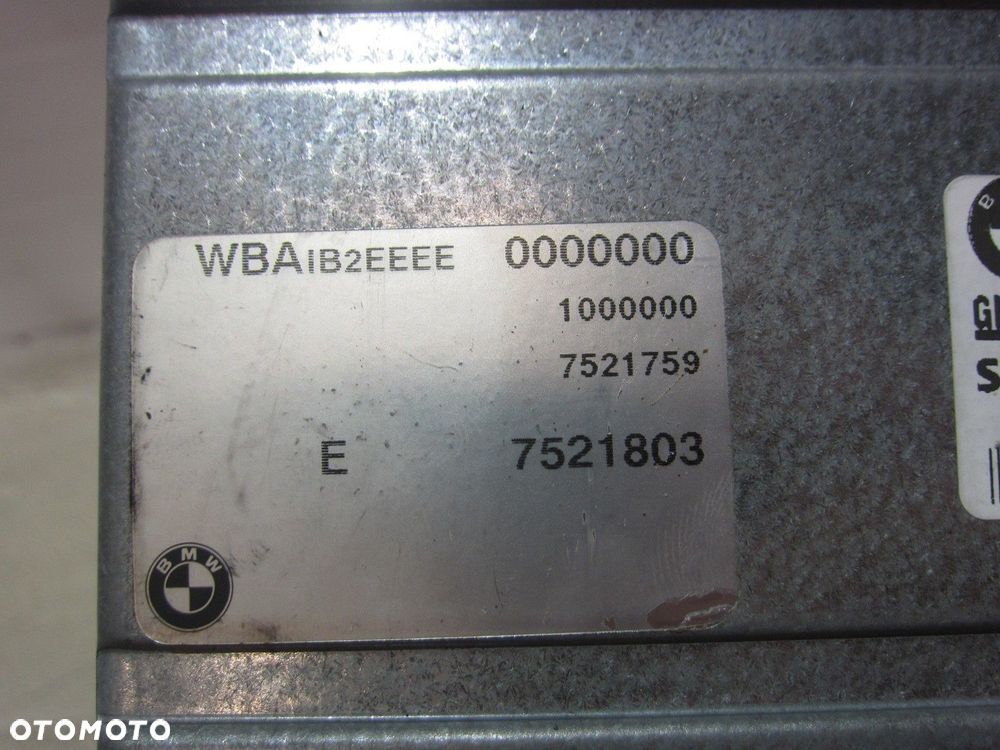 BMW Z3 E36 M54B30 EGS KOMPUTER MODUŁ STEROWNIK SKRZYNI BIEGÓW 24607521759 - 5