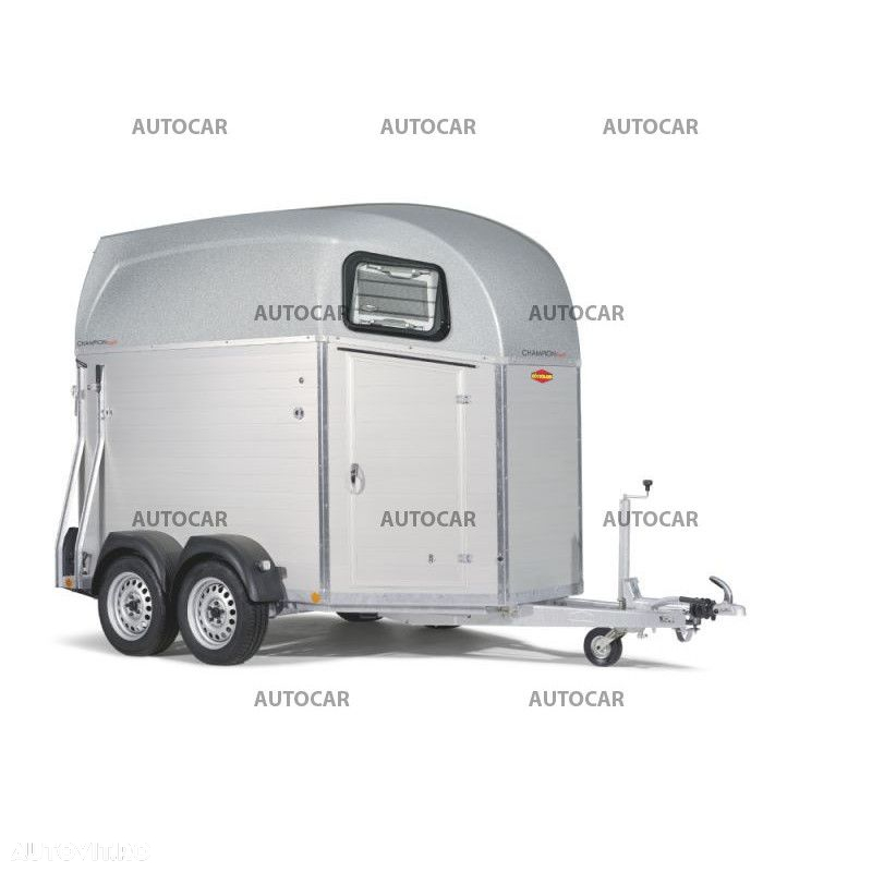 Autocar Remorca transport cai  Champion Esprit C cu camera pentru depozitare sa - 16