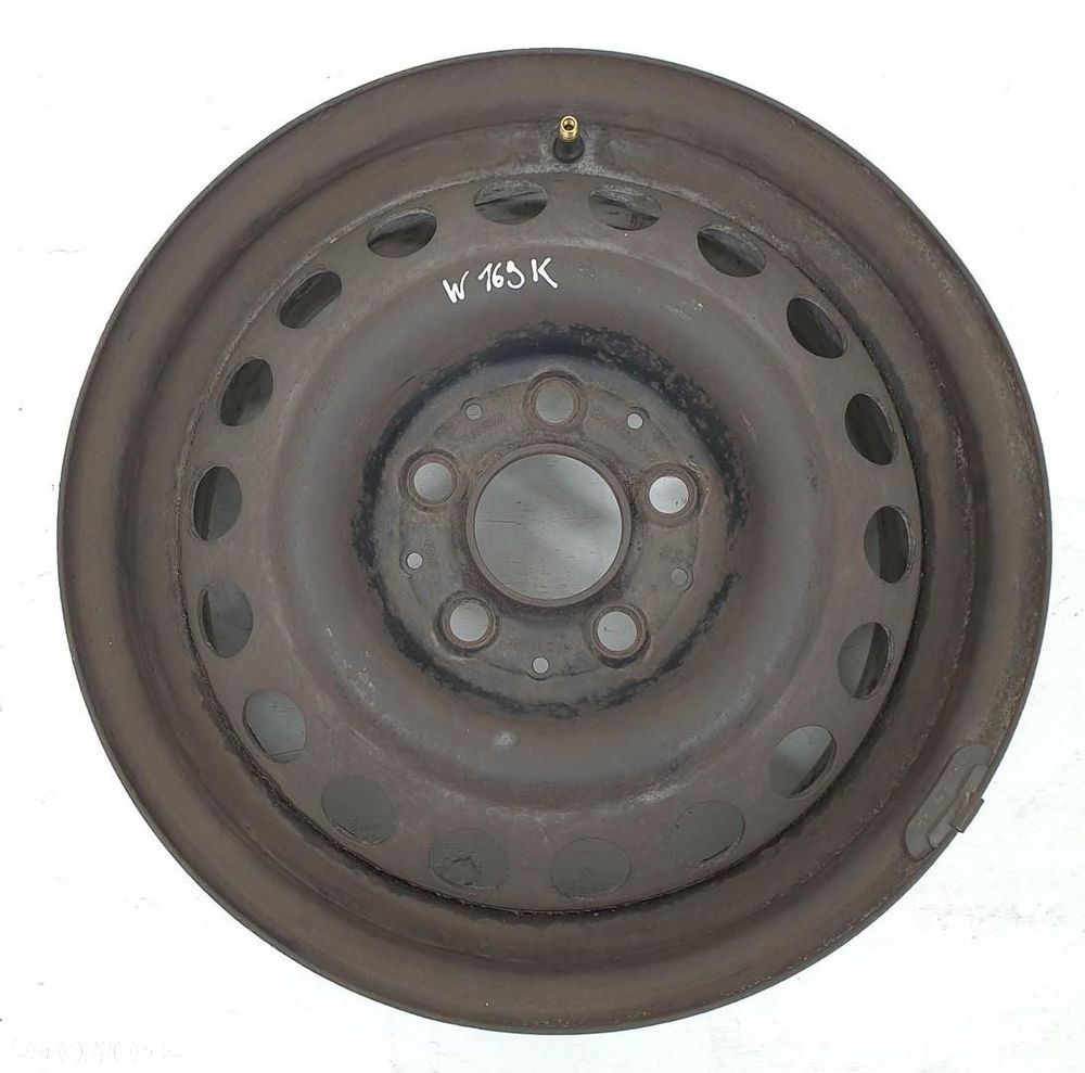 FELGA STALOWA 15 5x112 6J ET49 MERCEDES W169 1244000602 1SZT - 1
