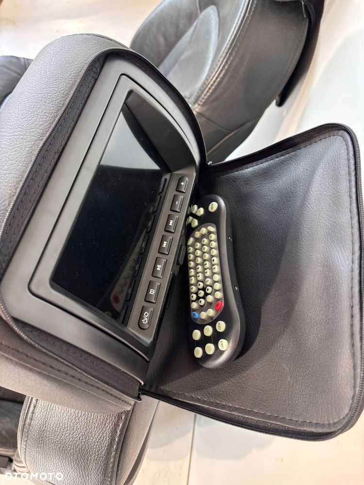 Audi Q7 4L 2009 Komplet Fotele SKÓRA CZARNA Z EKRANAMI GRZANE SCHOWKI - 1