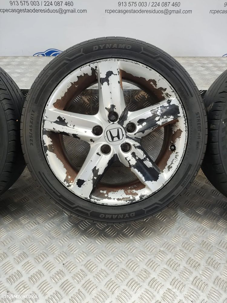 Conjunto Jantes 17 Originais Honda Civic 8 VIII FK 7J ET55 5x114,3J - 10