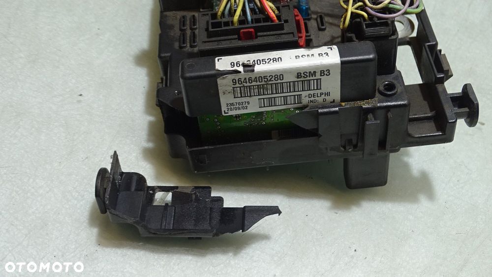 MODUŁ BSM FIAT ULYSSE 2.0JTD 9646405280 - 3
