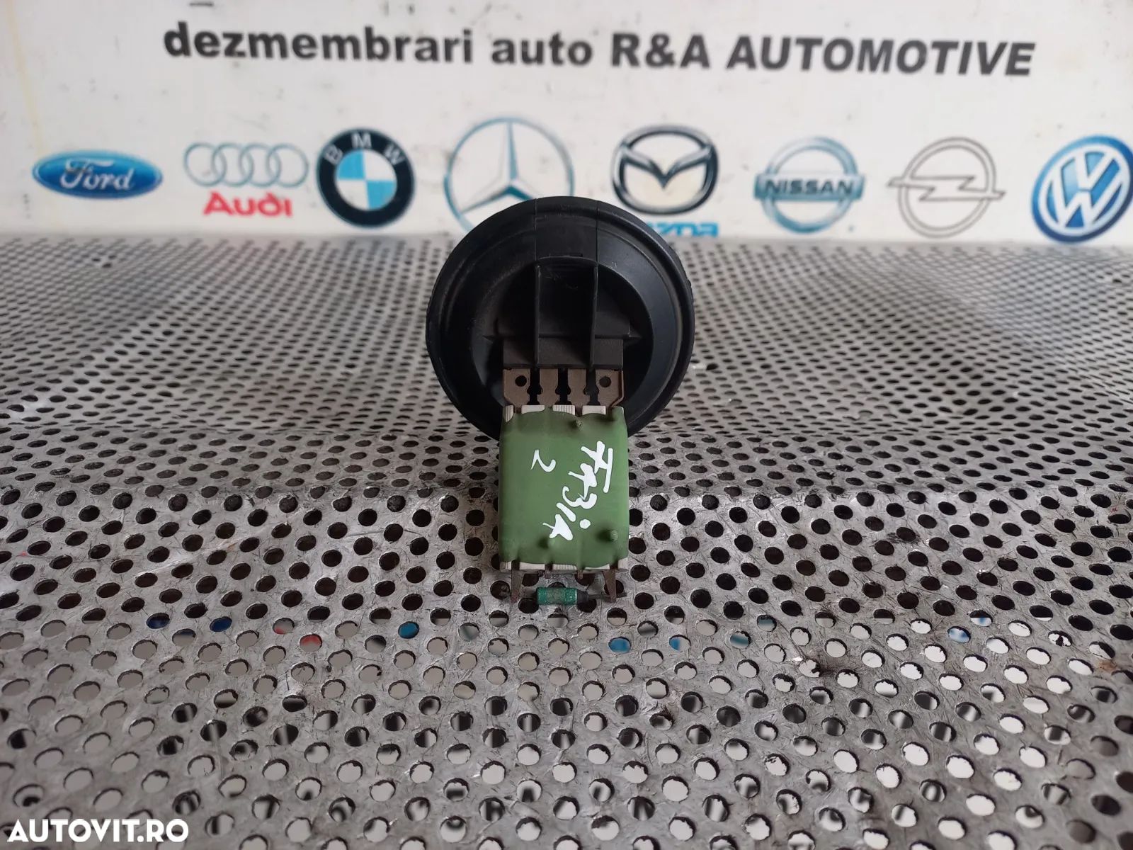 Rezistenta Trepte Ventilator Habitaclu Aeroterma Bord Skoda Fabia 2 Vw Polo Seat Ibiza An 2007-2008 - 1