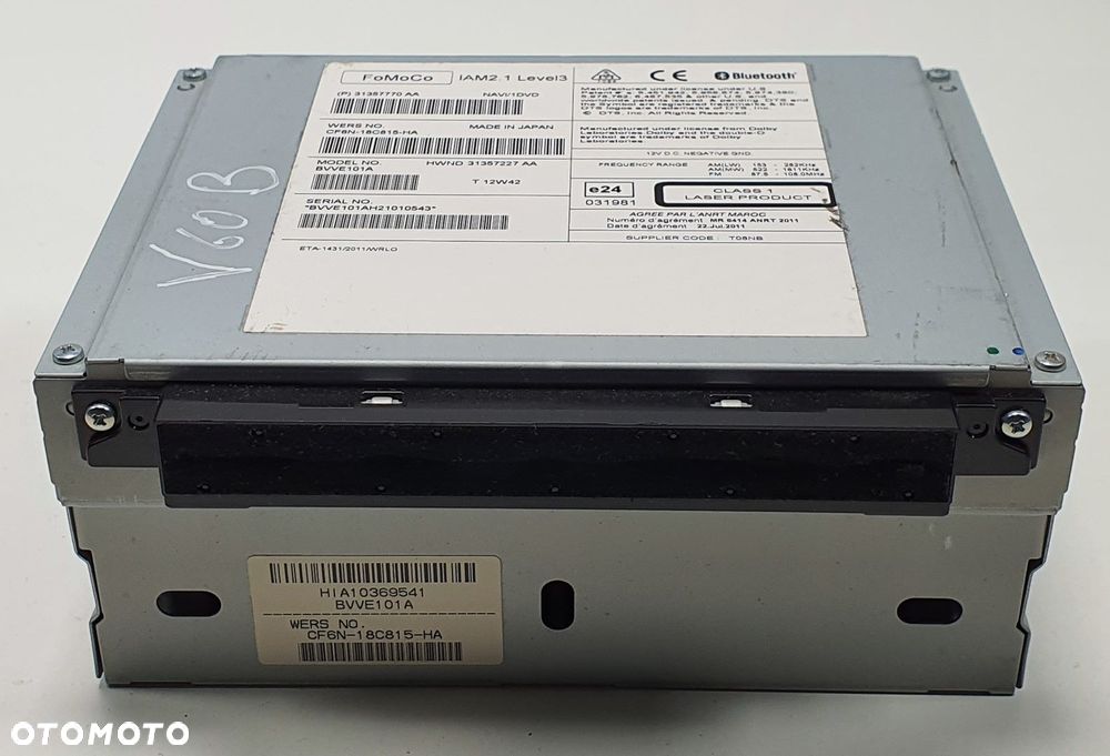 RADIO CD NAWIGACJA VOLVO V60 I 31357770 - 1