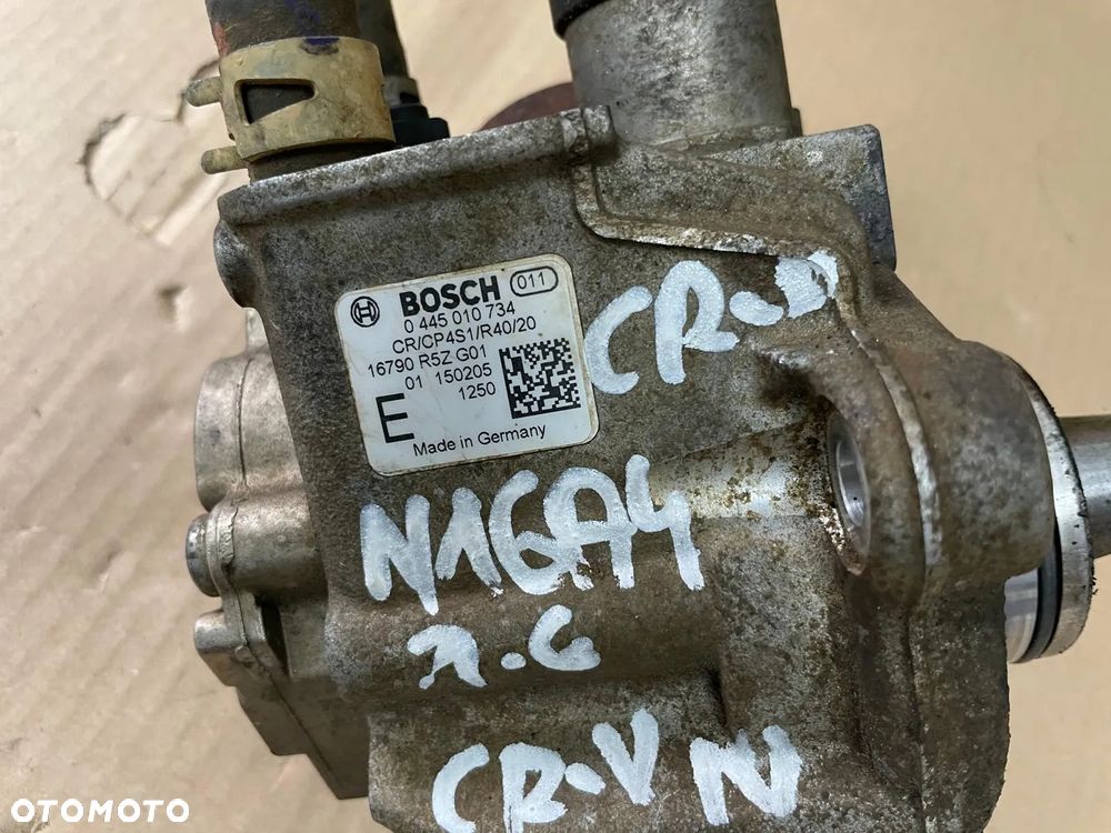 HONDA CR-V IV LIFT 1.6D N16A4 POMPA WTRYSKOWA 16790-R5Z-G01 - 3
