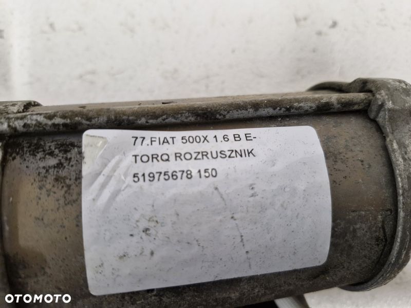 fiat 500x 500 x 1.6 b e-torq rozrusznik 51975678 - 7