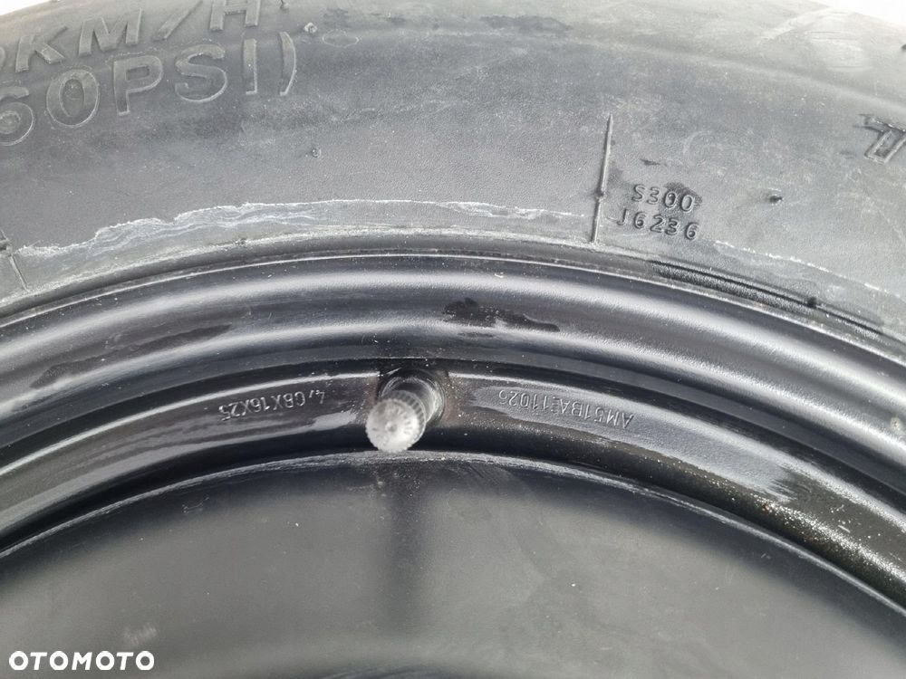 KOŁO DOJAZDOWE Ford Focus Mk3 C-Max II dojazdówka 125/90 R16 AM51BA 5x108 - 3