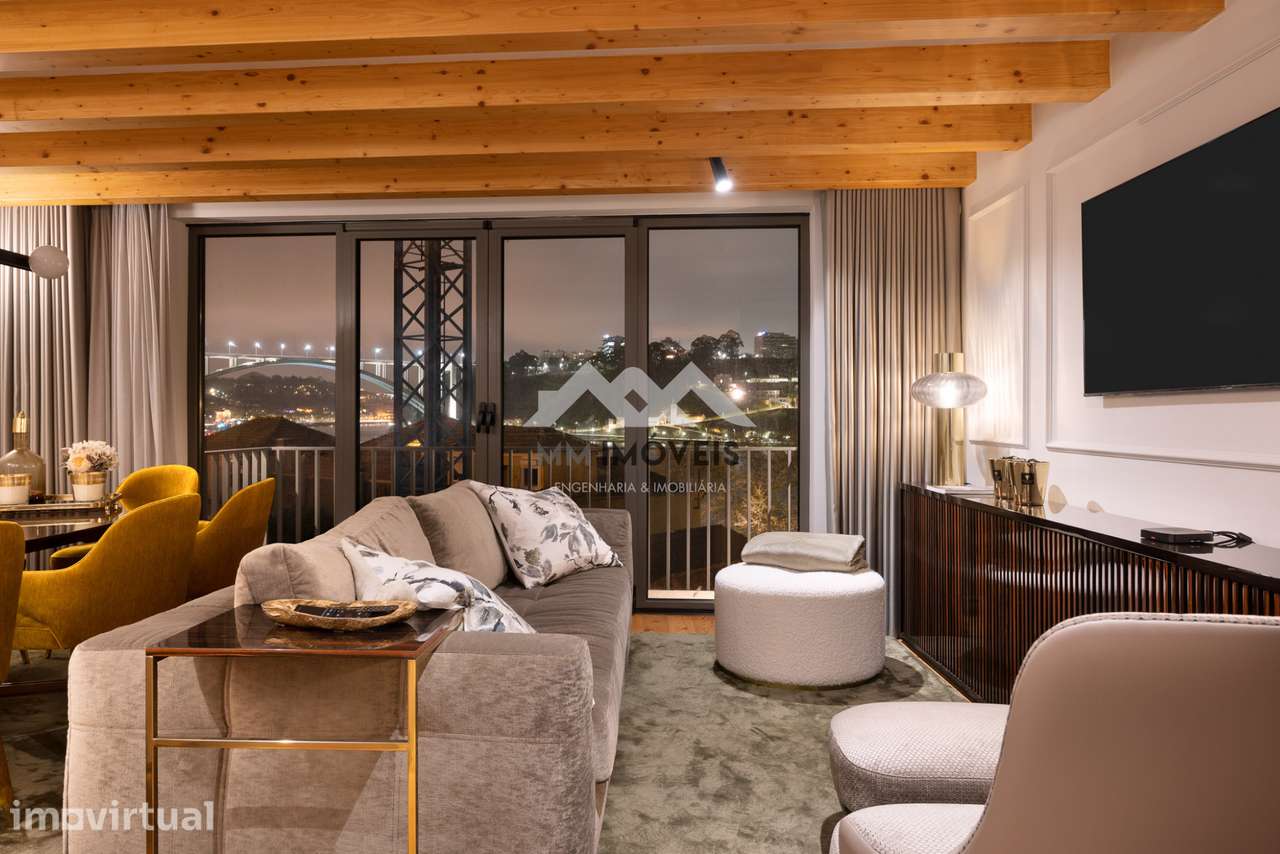 T3 Duplex | Vista Rio | Foz do Douro | Varanda | Porto | Luxo e Confor - Grande imagem: 2/53