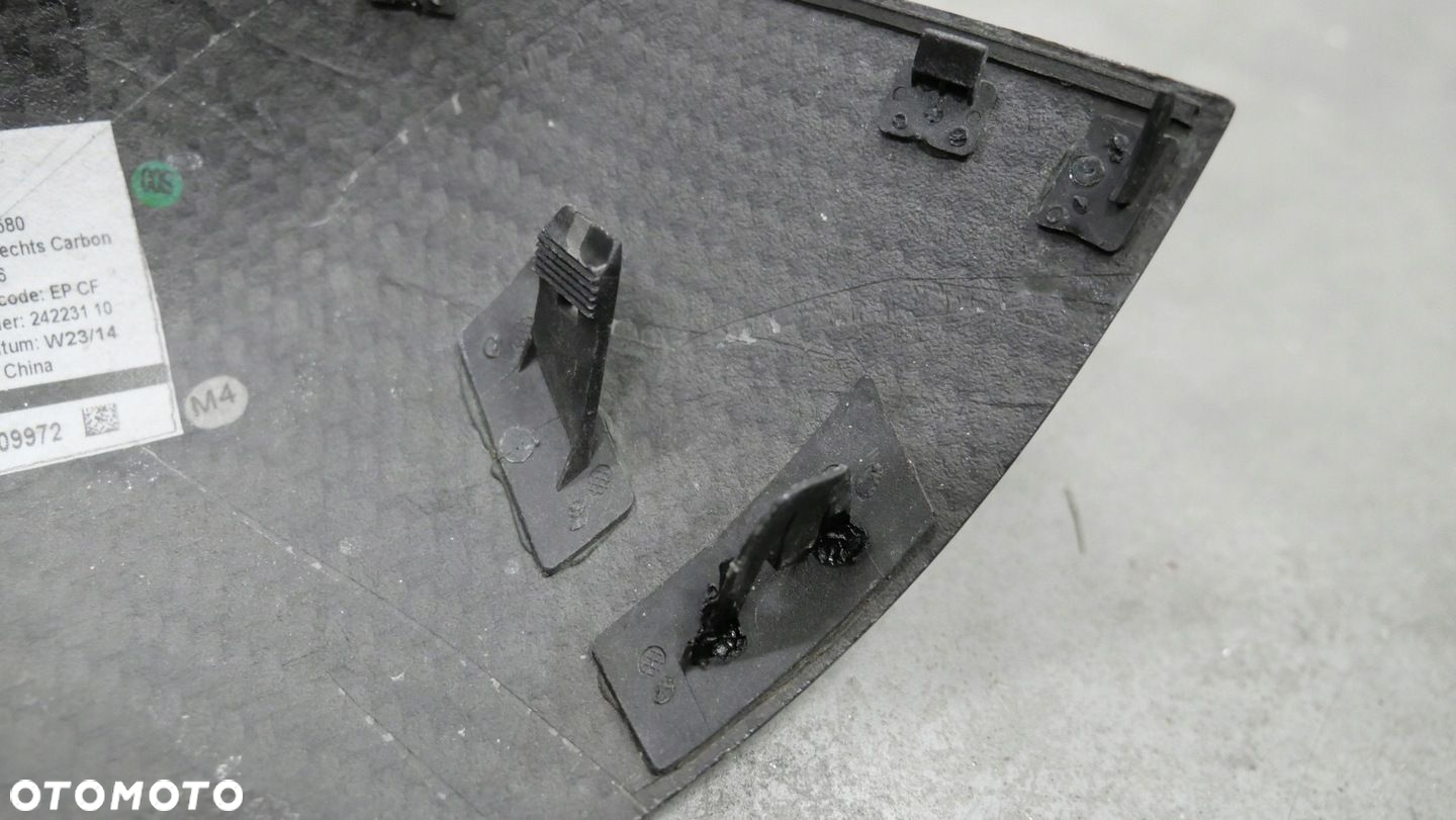 BMW F15 F26 F16 F25 OBUDOWA LUSTERKA OBUDOWY CARBON MPERFORMANCE LEWA PRAWA - 12