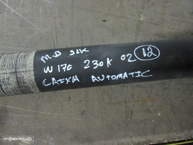 Veio De Transmissao 1704102906 MERCEDES W170 2002 SLK230K AUTOMATICA 117 CM - 1