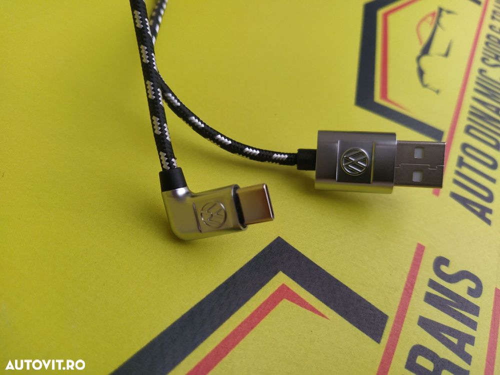 Cablu date / încărcare usb - Tip C original Vw Volkswagen auto - 8