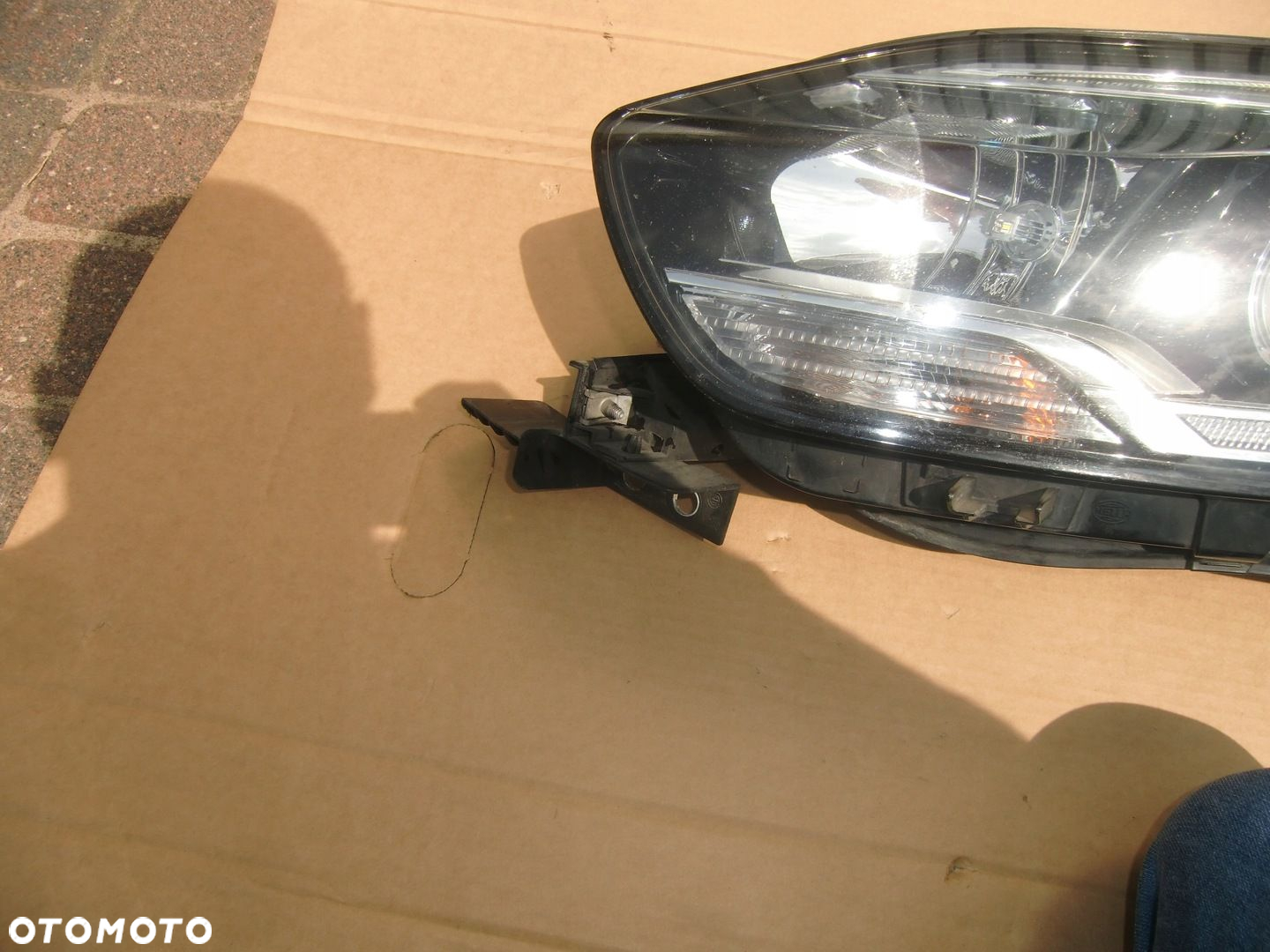 LAMPY LEWA SOCZEWKA LED RENAULT SCENIC IV 4 EUROP ŁADNA - 2