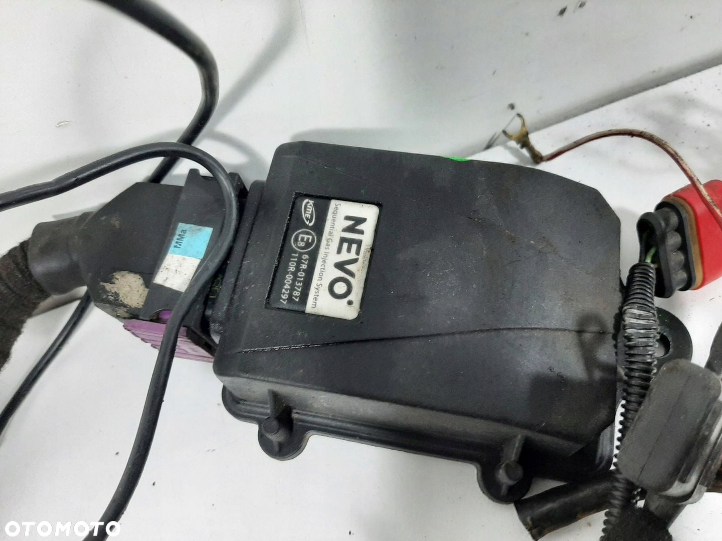 INSTALACJA GAZOWA LPG 4CYL KME NEVO STEROWNIK 67R-013787 WIAZKA PAROWNIK - 2
