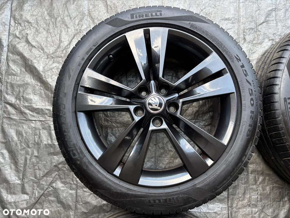 SKODA KAROQ Sportline Alufelgi 18' felgi   SUPER STAN ET45 opony PIRELLI super stan - 6