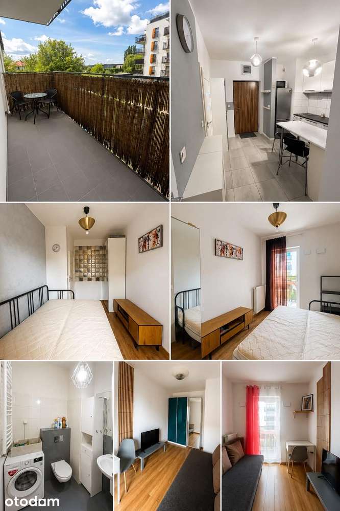 Komfortowe mieszkanie 2 pokojowe/balkon/oddzielna kuchnia