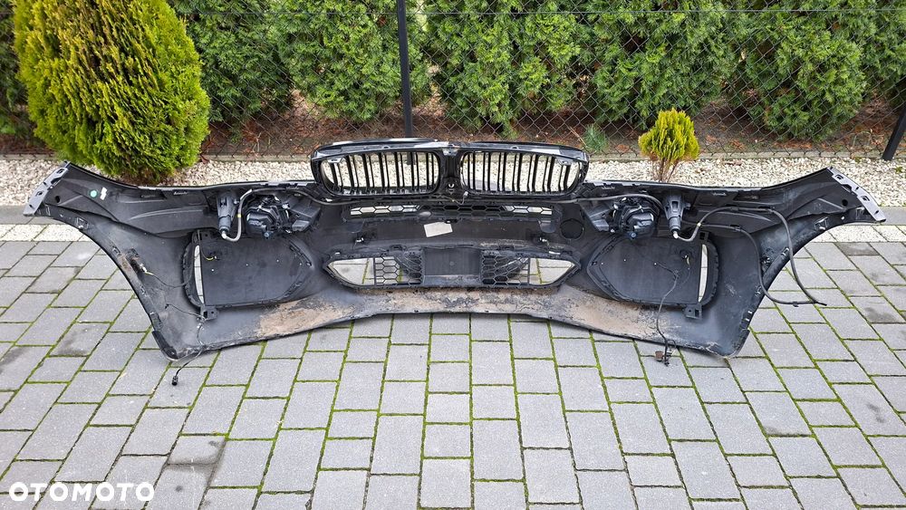 BMW X5 F15 13-18 ZDERZAK PRZÓD PRZEDNI M-PAKIET SPRYSKI PDC KAMERA - 11