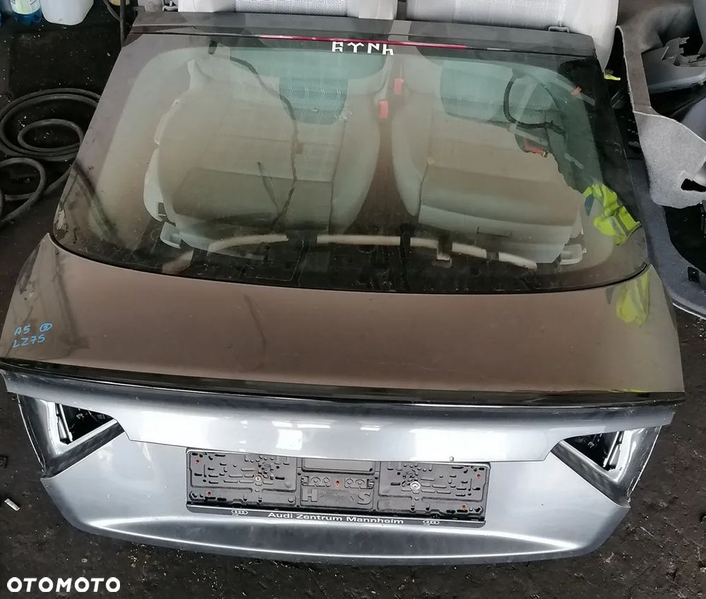 AUDI A5 8T 12r SPORTBACK KLAPA BAGAŻNIKA SZYBA TYŁ GOŁA LZ7S - 1