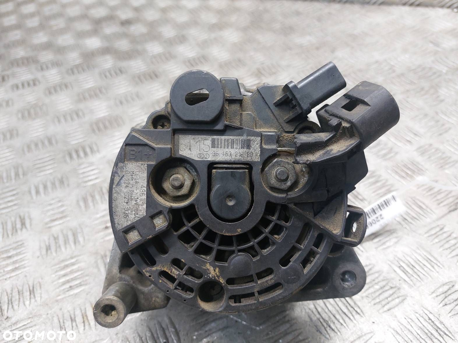 ALTERNATOR PEUGEOT 307 I 2.0 HDI 9646321880 - 4