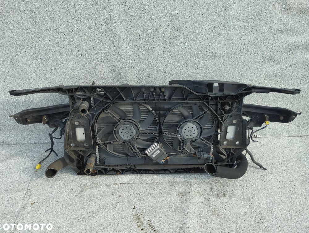 Audi A4 B8 07-11r pas przedni kompletny chłodnice 2.0 TDI - 5