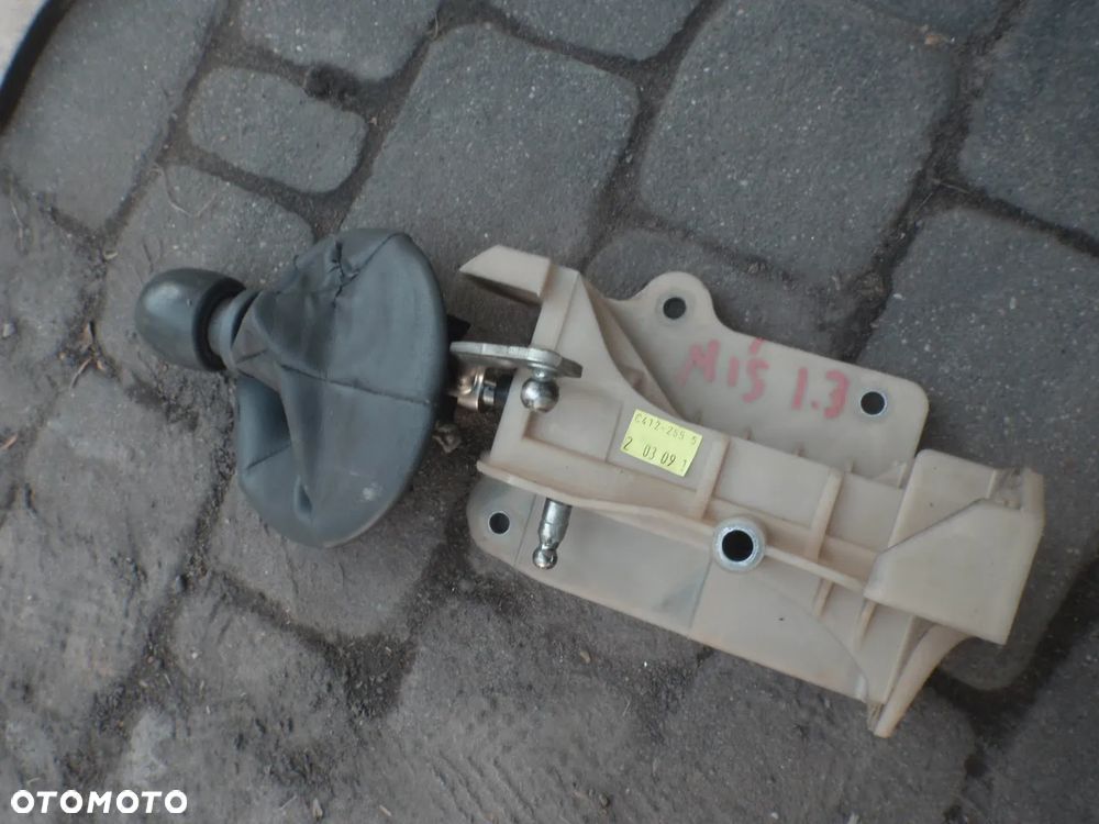 lewarek kubełek zmiany biegów gałka mieszek linka zmiany biegów fiat panda - 3