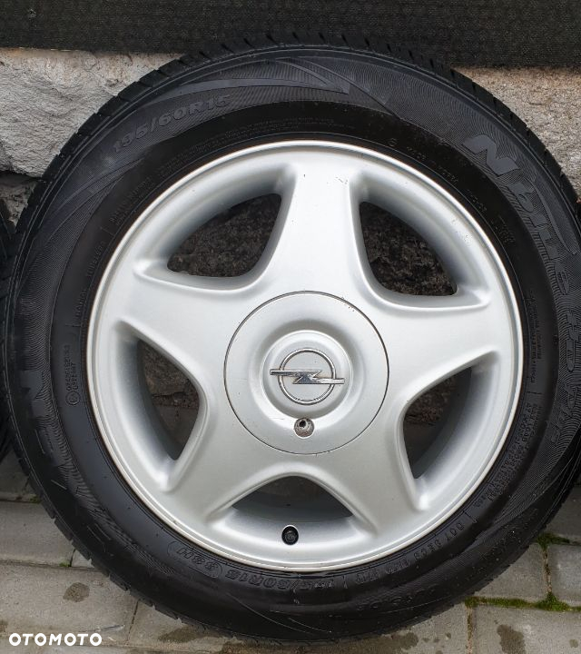 KOŁA OPEL CORSA ASTRA MERIVA ZAFIRA 4X100 ET49 OPONY NEXEN 195/60 R15 - 8