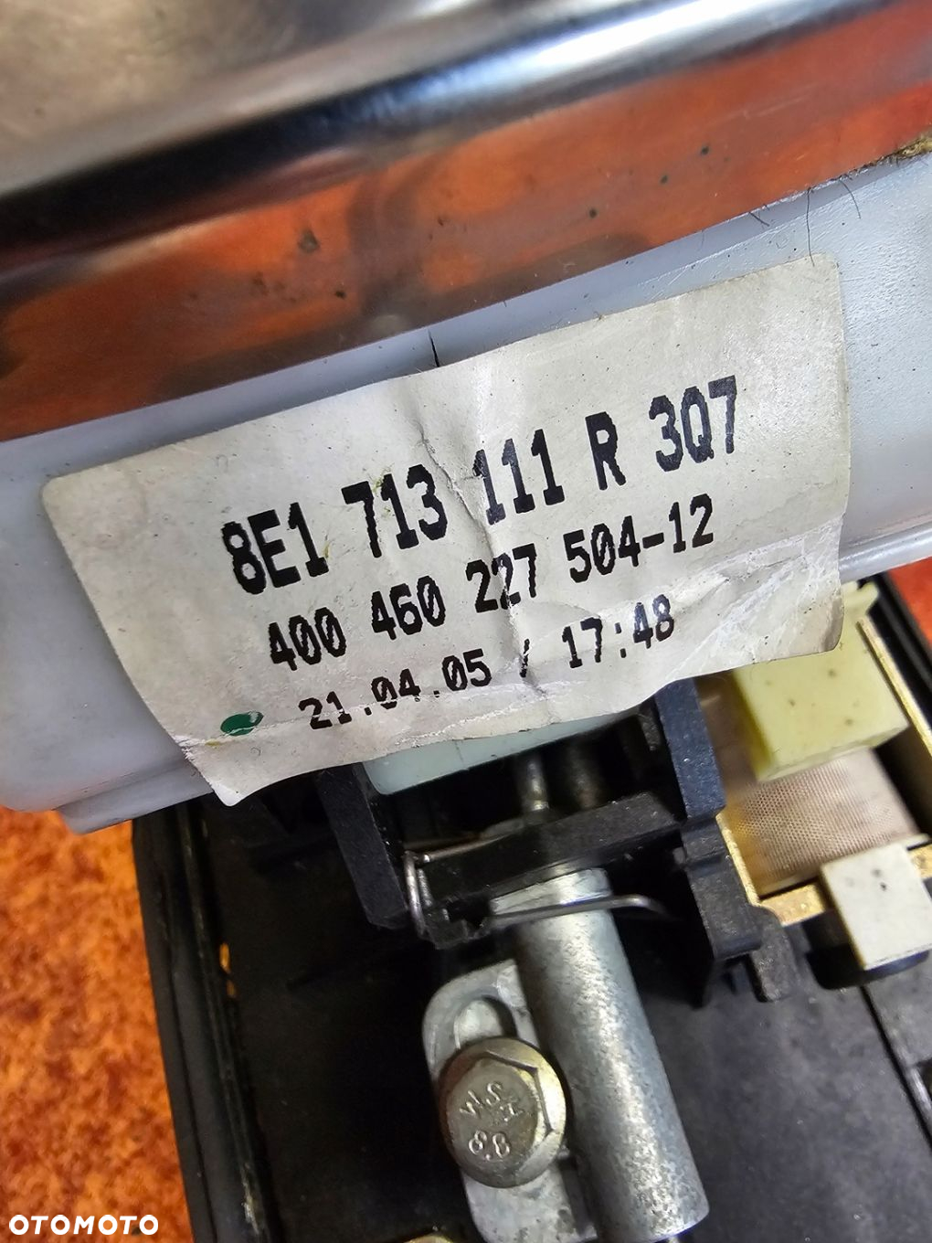 LEWAREK ZMIANY BIEGÓW AUTOMAT 8E1713111R AUDI A4 B7 2.0TDI - 3