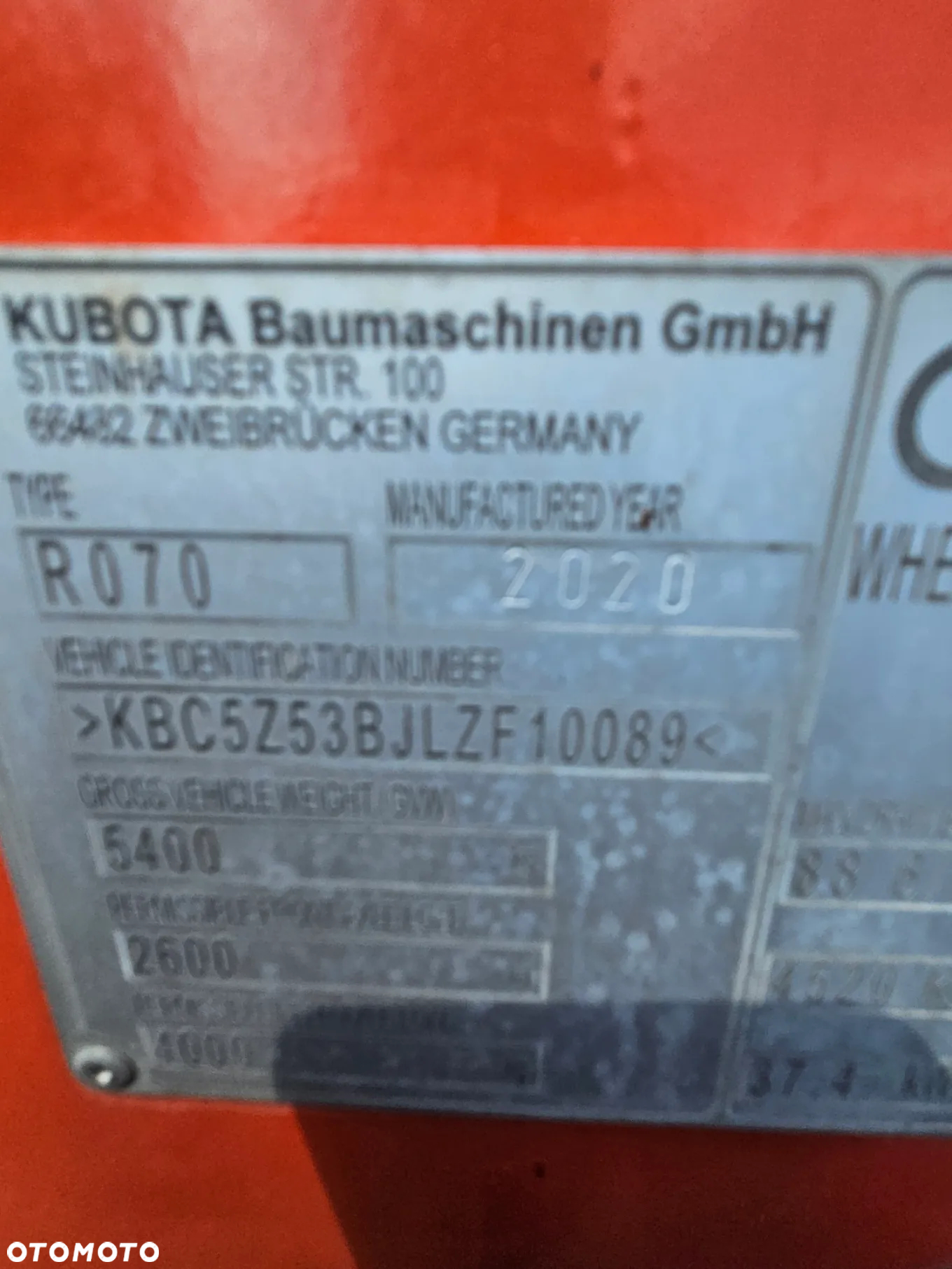 Kubota R070 R065 R060 - 19