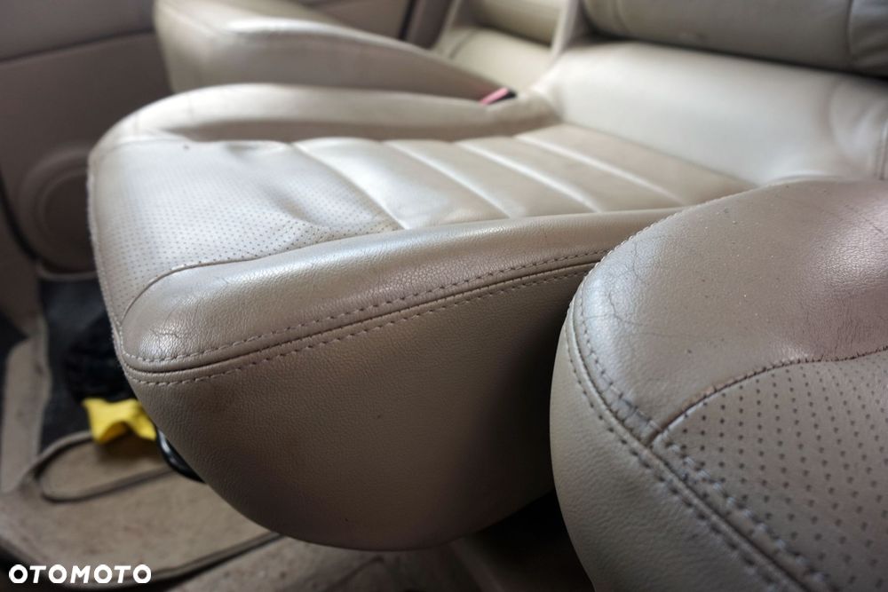 FOTELE FOTEL PRZEDNI LEWY PRAWY KANAPA WNĘTRZE SCENIC GRAND II PH2 LIFT SKÓRA BEŻOWA 7-OS RENAULT 2006-2009 - 16