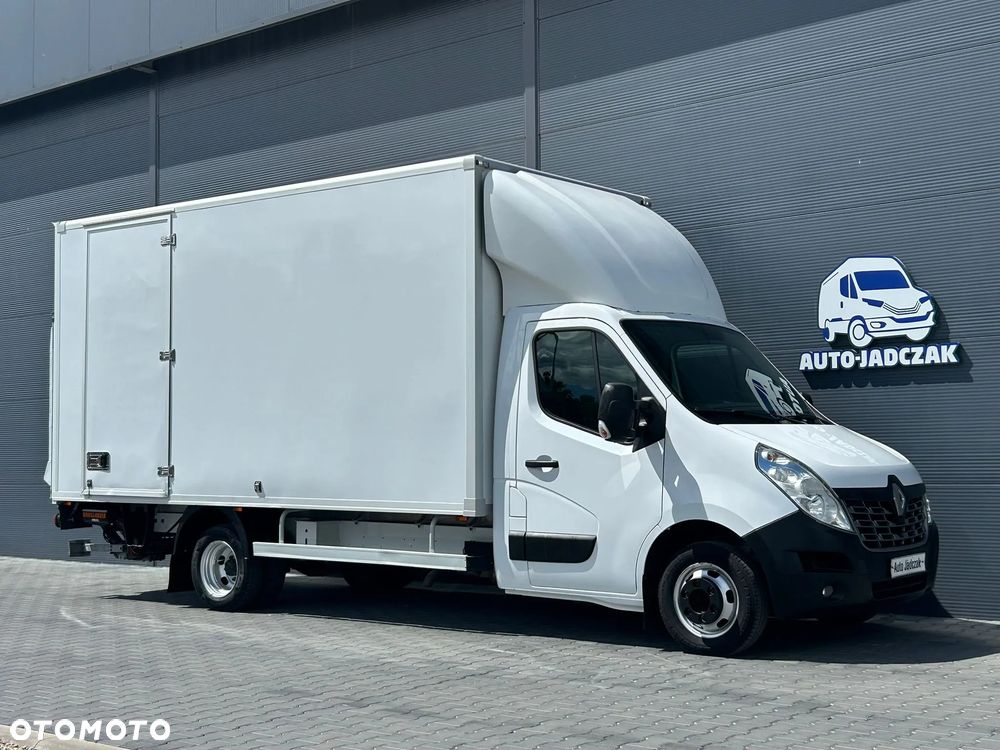 Renault Master 2.3 DCI 165KM Kontener 9 palet + winda 750kg + drzwi boczne **NA BLIŹNIAKACH**Klima**Mascott** - 2