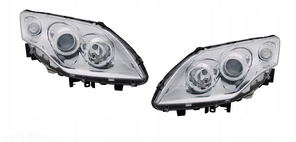 Renault Laguna III Reflektor Główny Lampa Przednia Strona Lewa 603909-E - 5