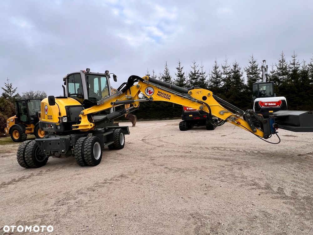 Wacker Neuson EW65 Koparka Kołowa  6503 7ton 3x łyżki LEHNHOFF  4690 mth Pług Ramię Long 3 Łamane KLIMA,MS03 HYDRAULICZNE TEREX VOLVO Cat Jcb Liebherr Komatsu KLIMATYZACJA 1 właściciel - 26