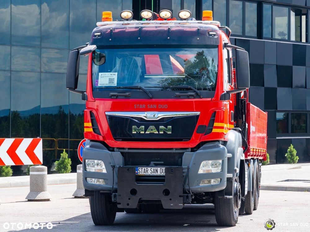 MAN TGS 33.480 6x4 PALFINGER PK 23001 EH HDS Żuraw Siodło Wciągarka - 10