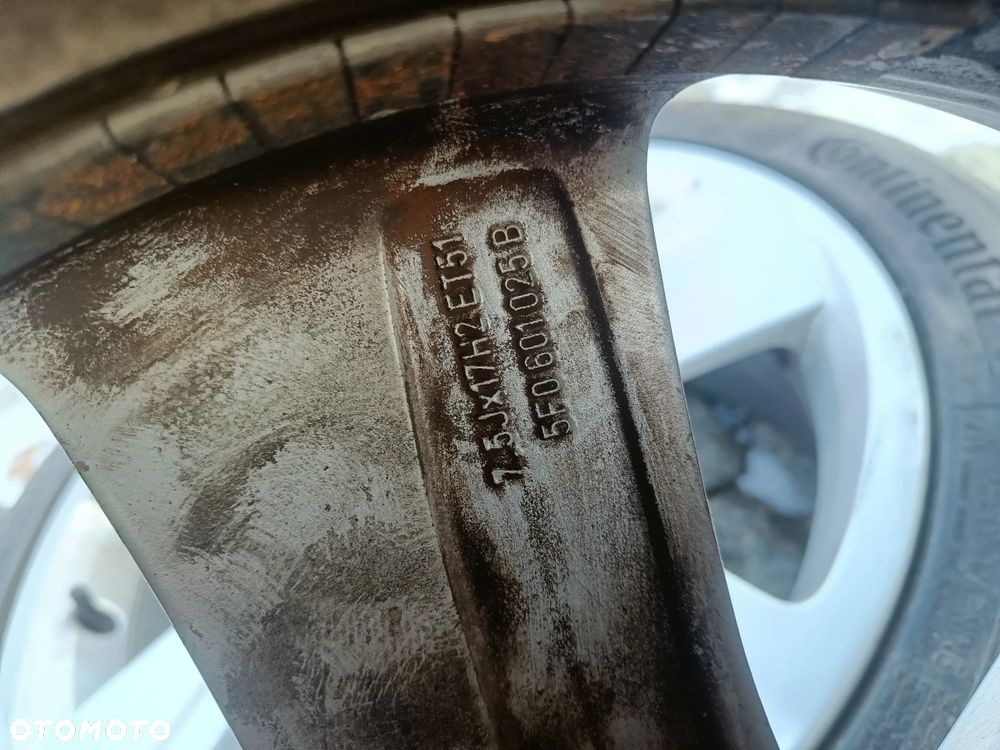 Felgi Aluminiowe 17 Seat Leon 5x112 7,5Jx17 H2 ET51 Skoda VW Audi 5F0601025B - 31