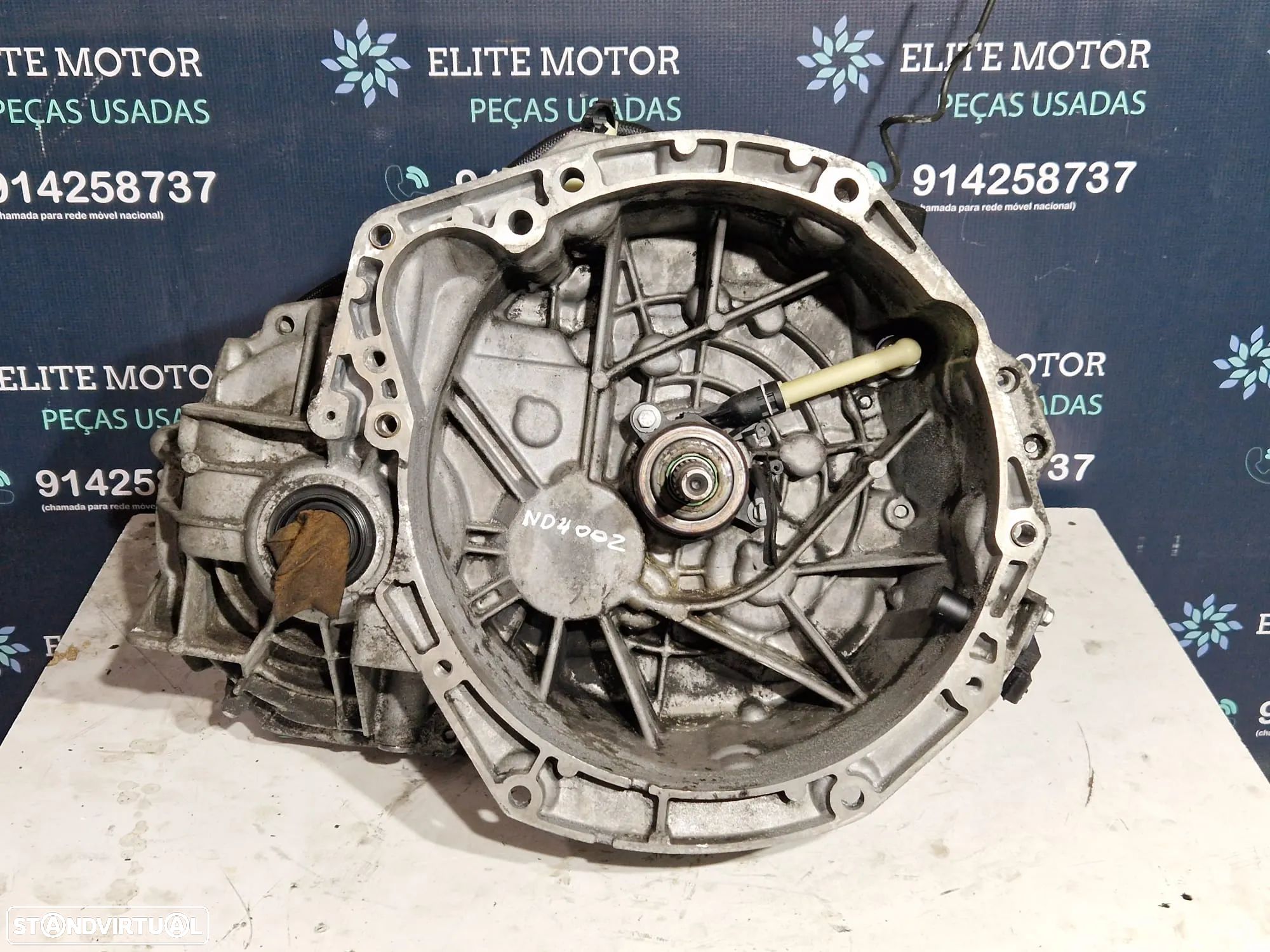 Caixa de 6 velocidades manual ND4002 RENAULT SCENIC 3 1.9 DCI 130CV III ND4 002 - 1