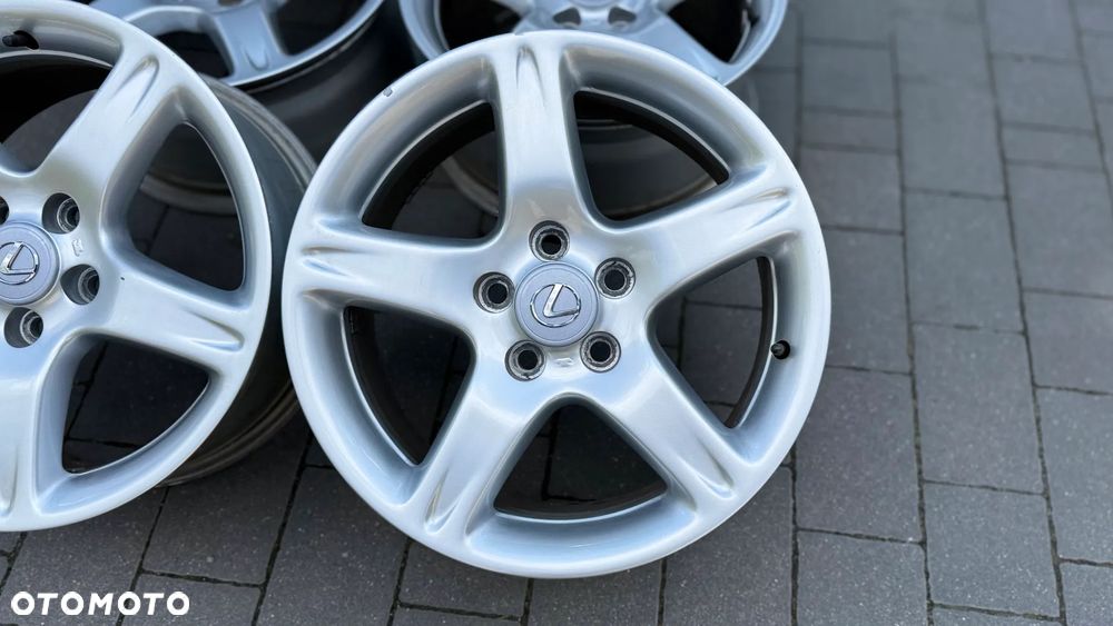 Alufelgi r17 5x114.3 ET50 8J Lexus IS200 IS250 IS300 GS300 GS430 IS GS NX RX S140 S160 Toyota Avensis Corolla Prius Auris - 2