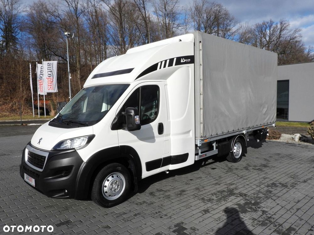 Peugeot BOXER PLANDEKA 8 PALET WEBASTO TEMPOMAT LEDY ASO KLIMATYZACJA  165KM - 7