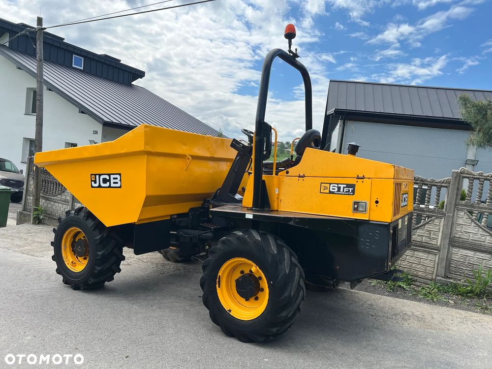 JCB Wozidło Budowlane | JCB 6T FT | 6 Ton | Prosty Wysyp | 4x4 | 6000 kG | Stan IDEALNY | 2300 MTH | - 5