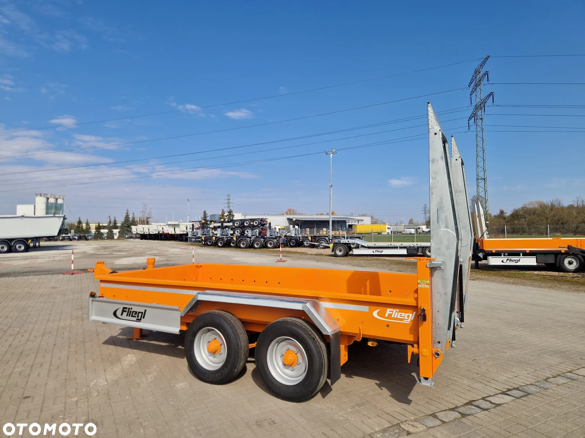 Fliegl przyczepa tandem  TTS 89 - 2