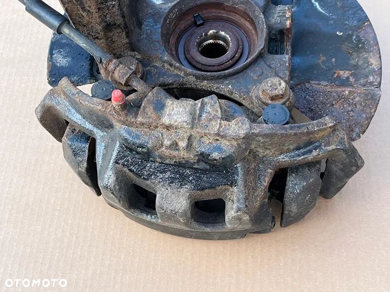 ZWROTNICA DUŻA 17 ZACISK LEWA PRAWA PRZEDNIA PRZÓD VW T5 LIFT T6 CARAVELLE MULTIVAN TRANSPORTER 7H0407257G 7H0407258G - 6