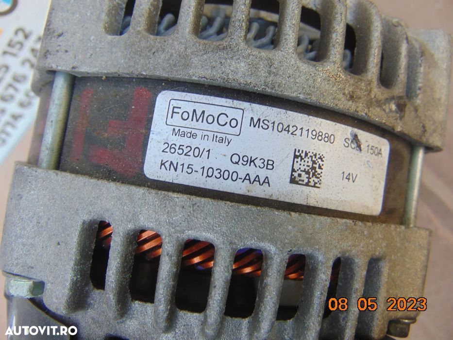 Alternator Ford 1.1 1.0 fiesta focus puma ecoboost c max 1.0 1.1 benzi - 3