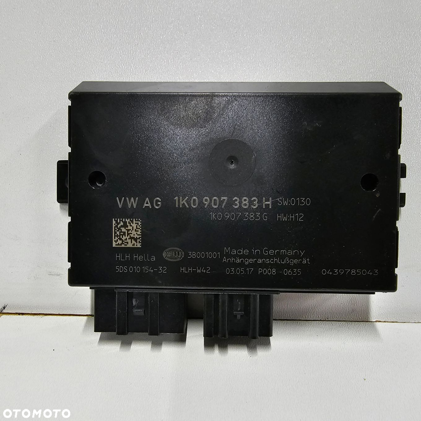 VW T5 moduł sterownik haka holowniczego 1K0907383F - 2