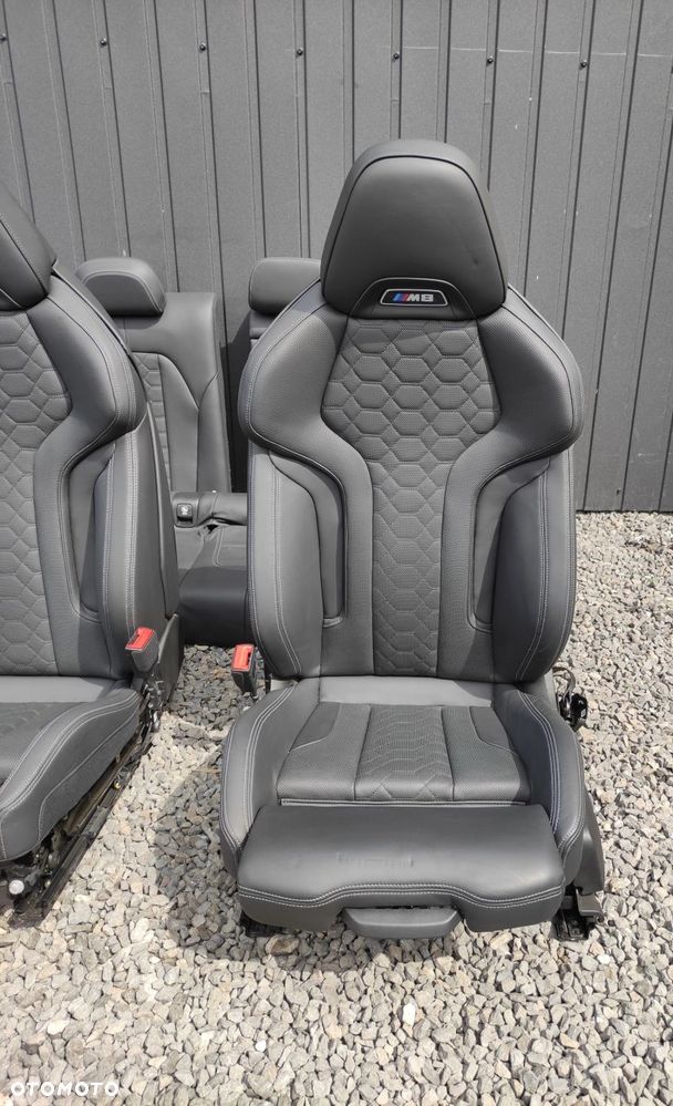 FOTELE KANAPA BOCZKI BMW M8 F93 G16 COUPE WENTYLOWANE GRZANE EUROPA CH - 2