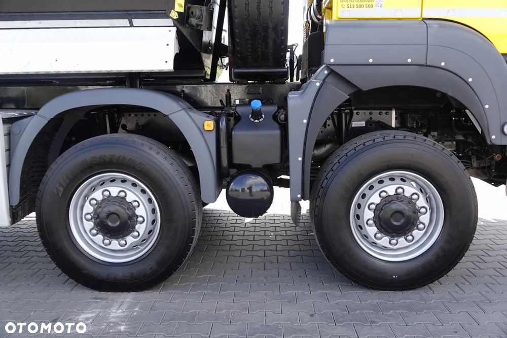 MAN TGS 41.460 / 8X8 / WYWROTKA TYLNOZSYPOWA / MANUAL / HARDOX / KH-KIPPER / 2017 ROK / - 23
