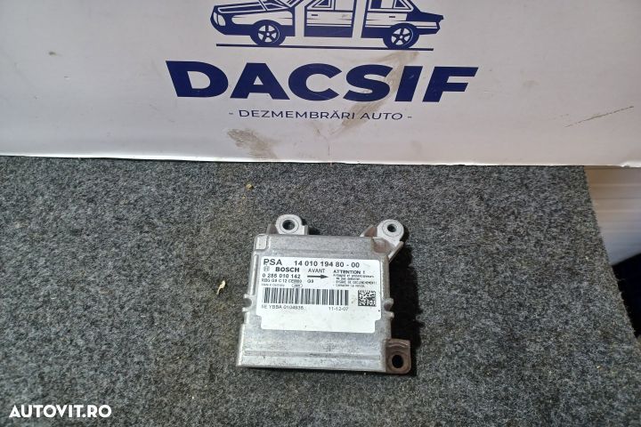 Calculator airbag 0285010142 1401019480 Fiat Scudo 2 [2007 - 2016] Mi - 1