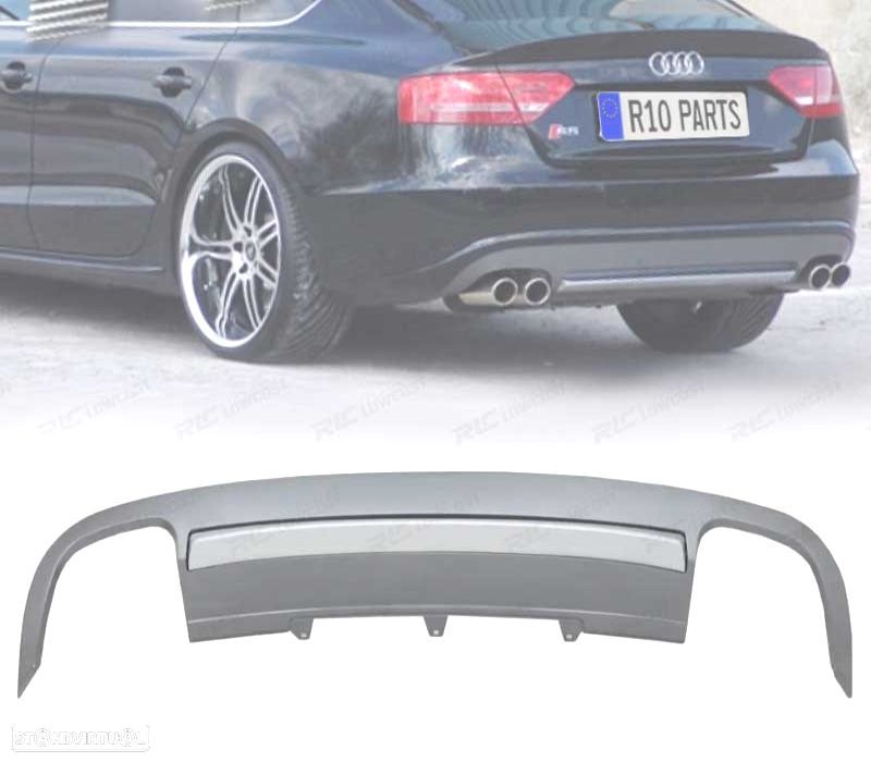 DIFUSOR AUDI A5 09-11 LOOK S5 - 1