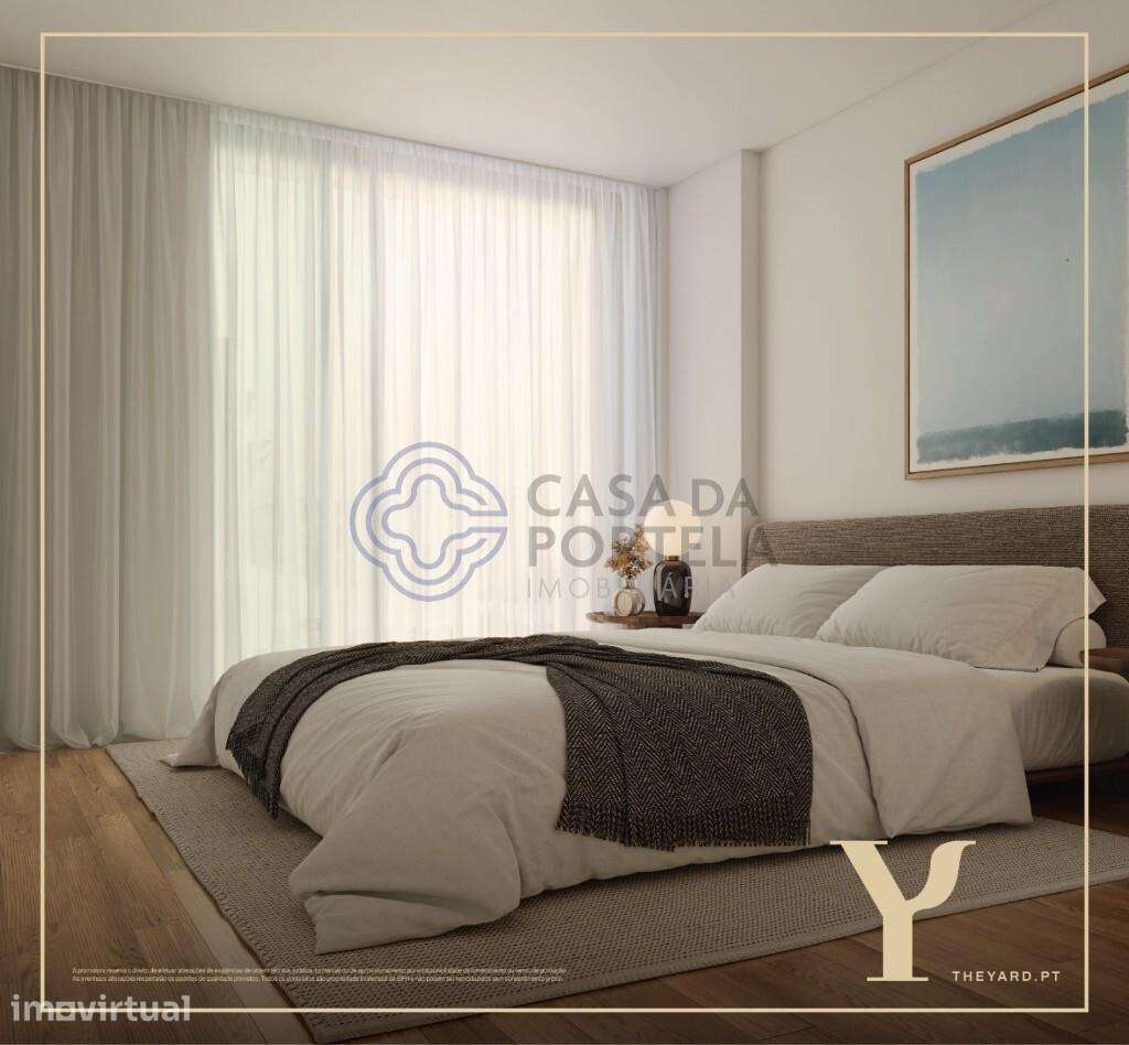 T3 suite em Gaia,  varanda, cozinha equipada open space, ar condiciona - Grande imagem: 4/10