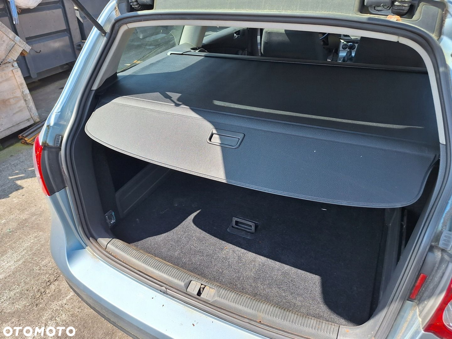 VW VOLKSWAGEN PASSAT B6 3C 3C5 KOMBI VARIANT PÓŁKA CZARNA ROLETA BAGAŻNIKA - 3