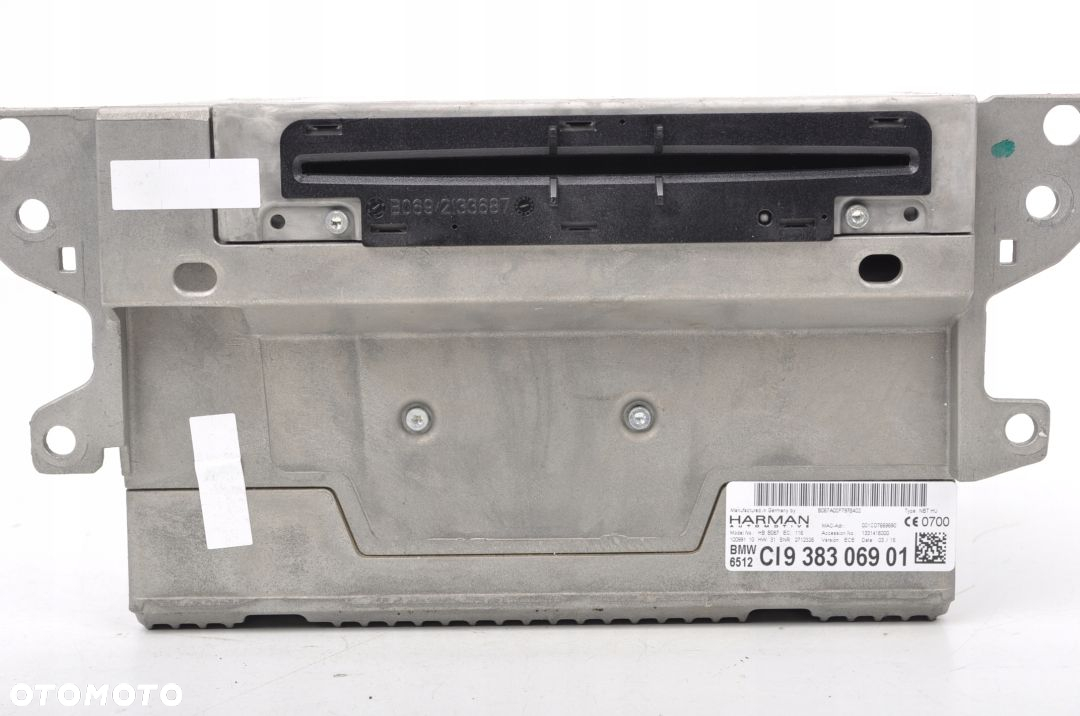 BMW F20 RADIO MODUŁ NAWIGACJA 9383069 - 4