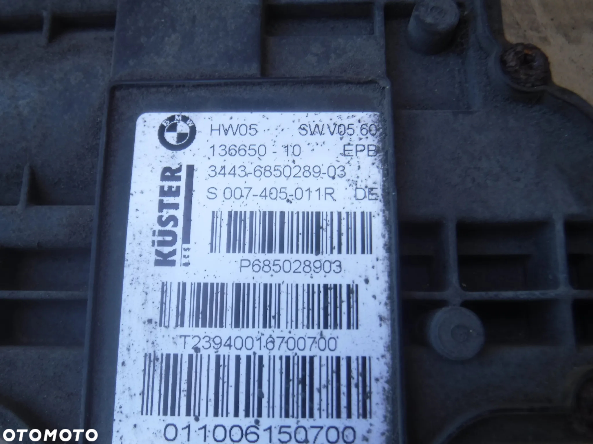 Bmw X5 E70 X6 E71 mechanizm hamulca recznego linki 136650-10 - 5