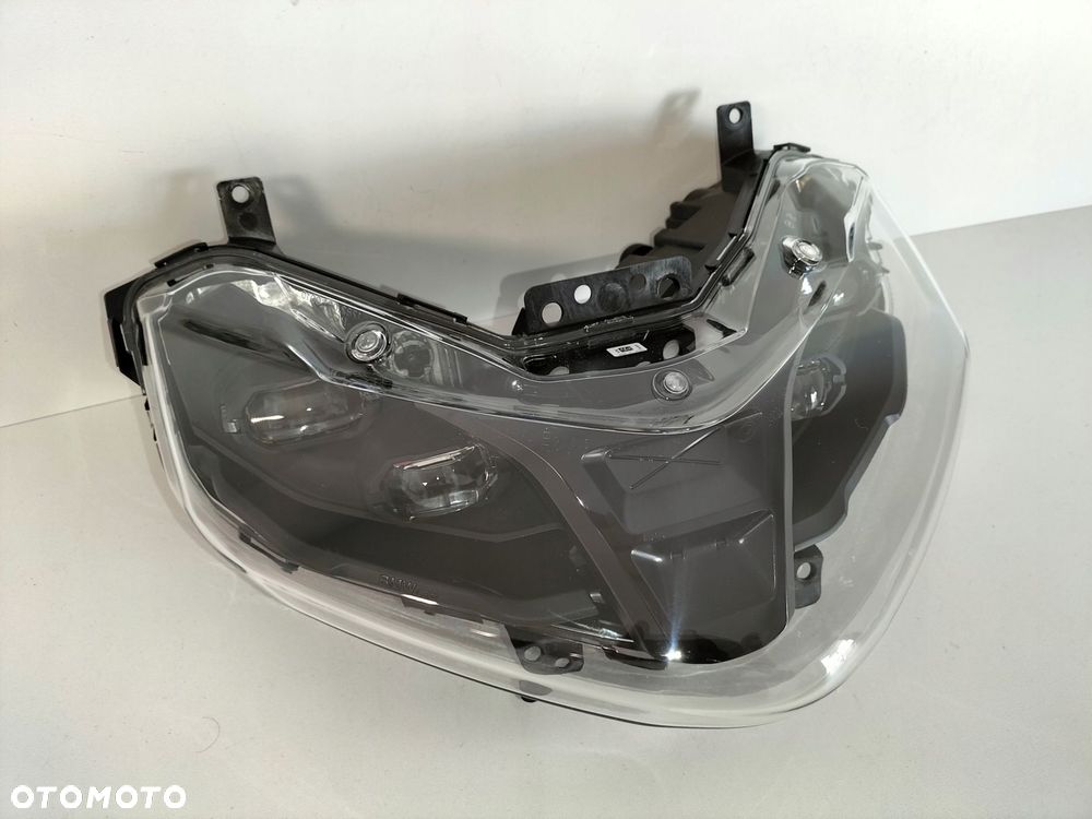 lampa przednia reflektor motor bmw ce 04 ce04 full led black - 2